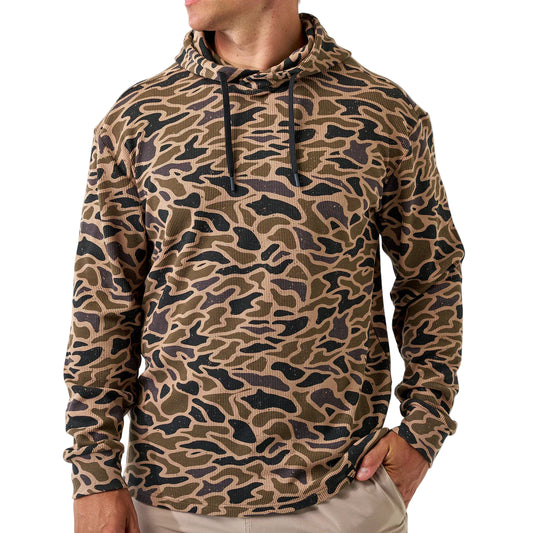 Men's Burlebo Gauge Camo Thermal Hoodie