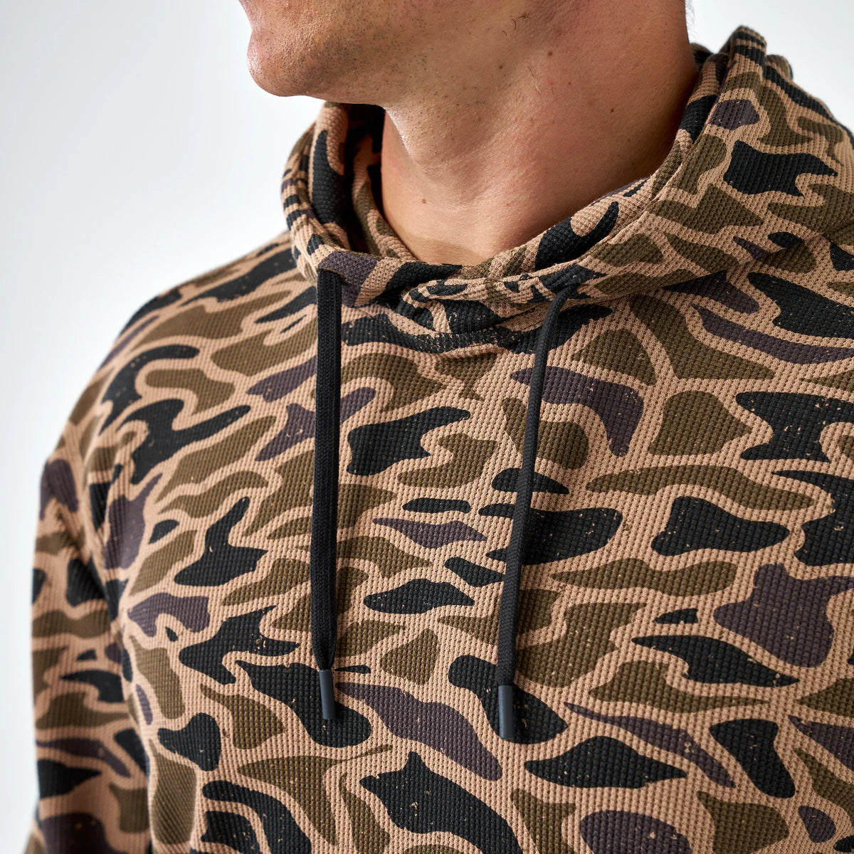Men's Burlebo Gauge Camo Thermal Hoodie