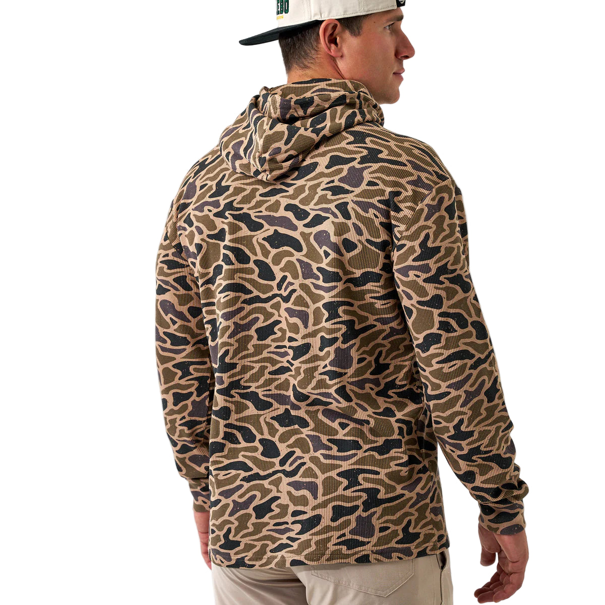 Men's Burlebo Gauge Camo Thermal Hoodie