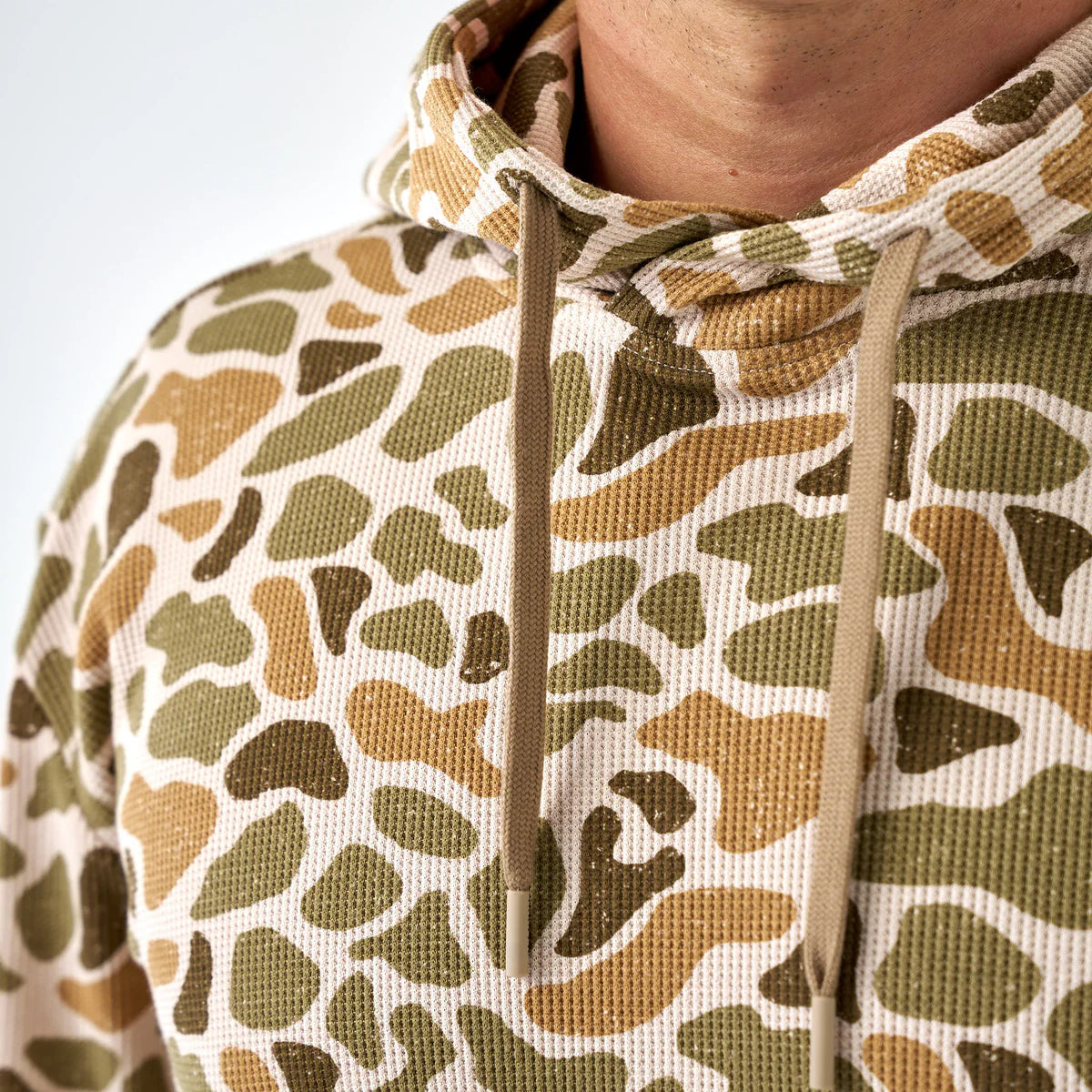 Men's Burlebo Venado Camo Thermal Hoodie