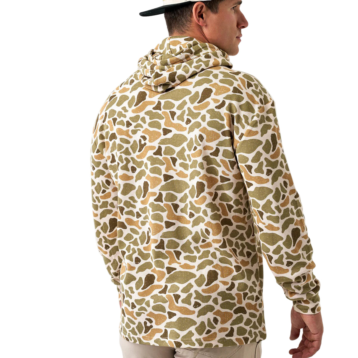 Men's Burlebo Venado Camo Thermal Hoodie