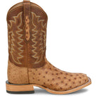 Tony Lama Men's Brandy Brown Juan 11" Full Quill Ostrich HE6276