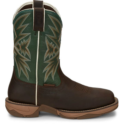 Men's Tony Lama Bartlett 11" Waterproof Steel Toe Work Boot RR3360 - Crazy House Western Wear
