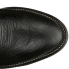 Tony Lama Men's Black Bonham 13" Smooth Ostrich Round Toe Boots CT871