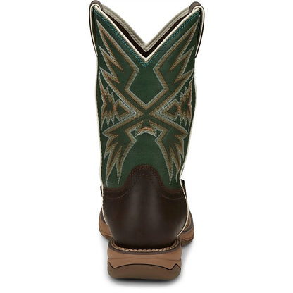 Men's Tony Lama Bartlett 11" Waterproof Steel Toe Work Boot RR3360 - Crazy House Western Wear