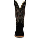 Men's Tony Lama Black Jax 13" Western Cutter Toe Boots  RN3540