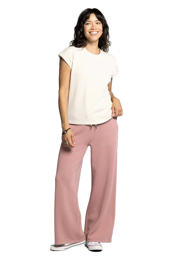 Women's Thread and Supply Bella Tee Off White T4604MBITS