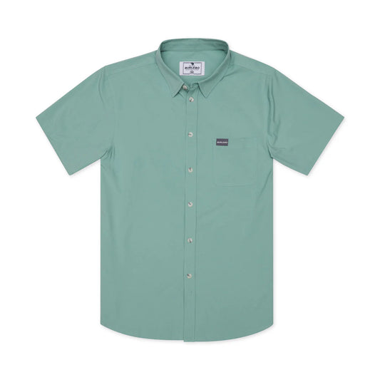 Men's Burlebo Performance Button Up - Ocean Swell PBU-OS - Crazy House Western Wear