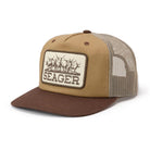 Men's Seager Tan and Brown Herd Trucker Snapback MHSP26HERDBRN