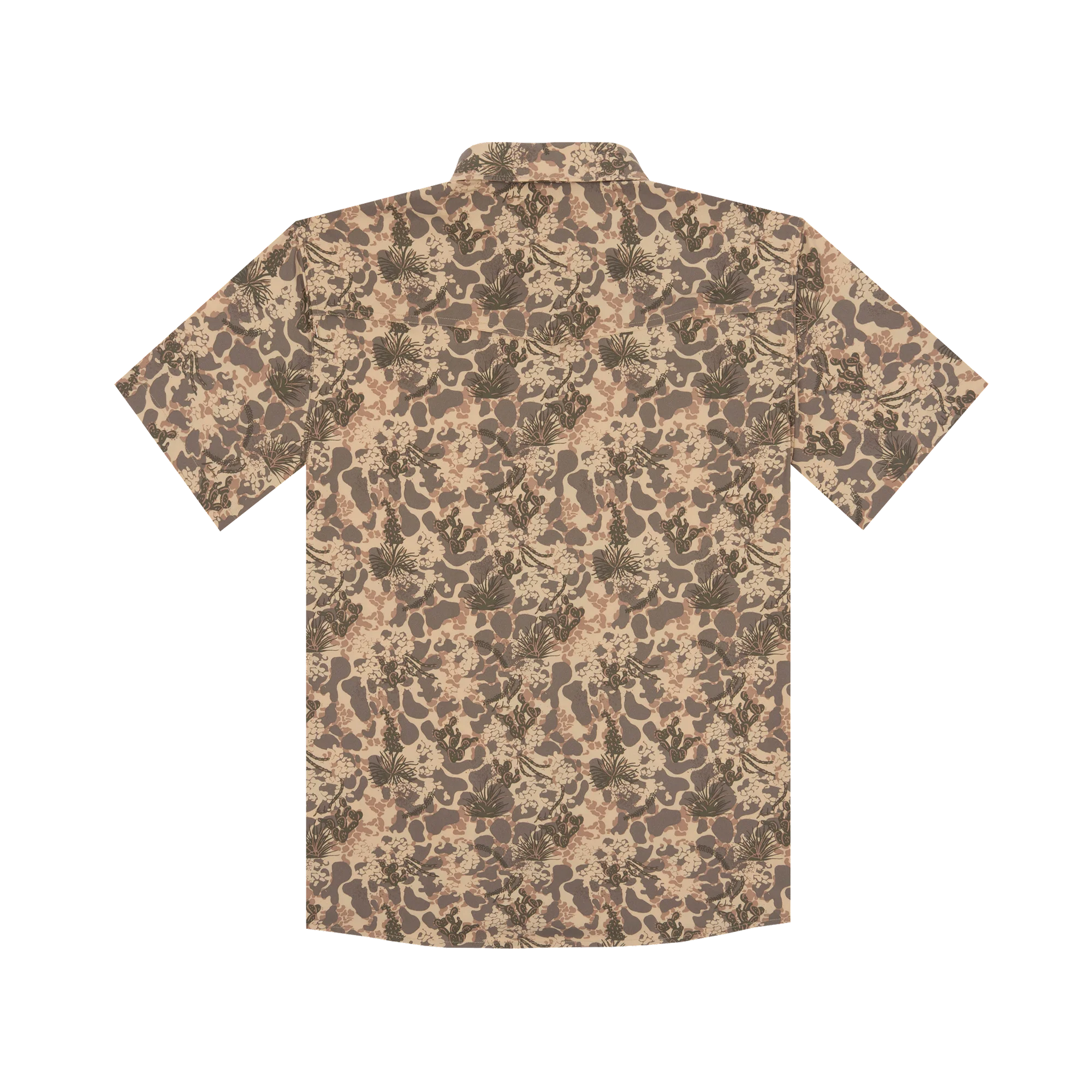 Poncho Men's "The Abilene" Short Sleeve Snap Shirt 