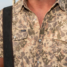 Poncho Men's "The Abilene" Short Sleeve Snap Shirt 