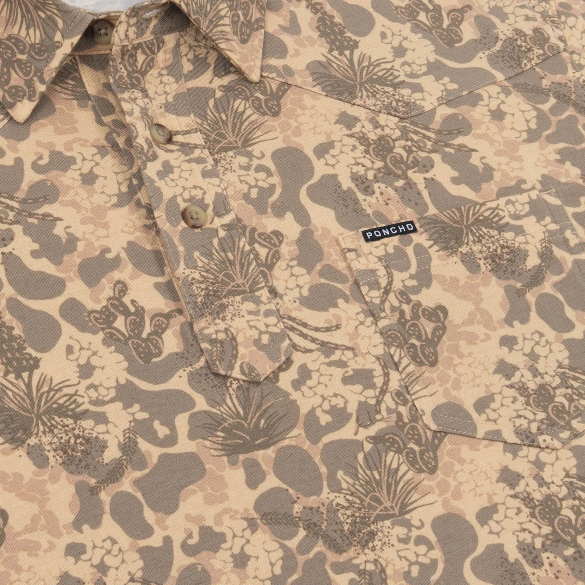 Poncho Men's "The Armadillo" Short Sleeve Polo 