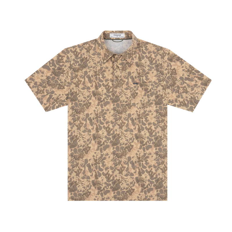 Poncho Men's "The Armadillo" Short Sleeve Polo 