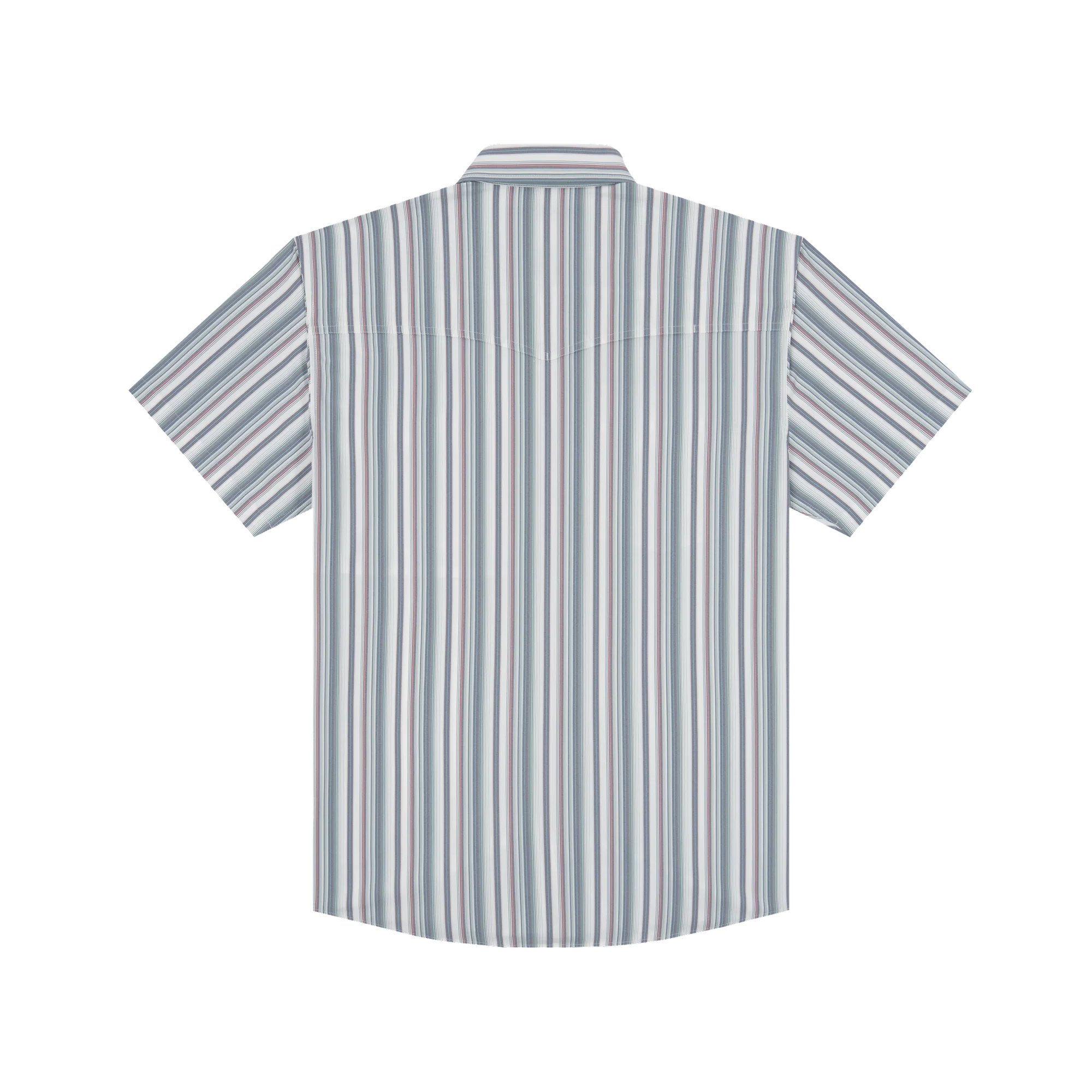 Poncho Men's "The Big Rig" Short Sleeve Snap Shirt 