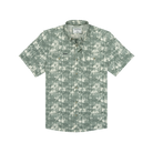 Men's Poncho Short Sleeve "The Chicken On A Hook" Button Up Shirt 