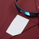 Poncho Men's Maroon "The College Station" Button Up Shirt 