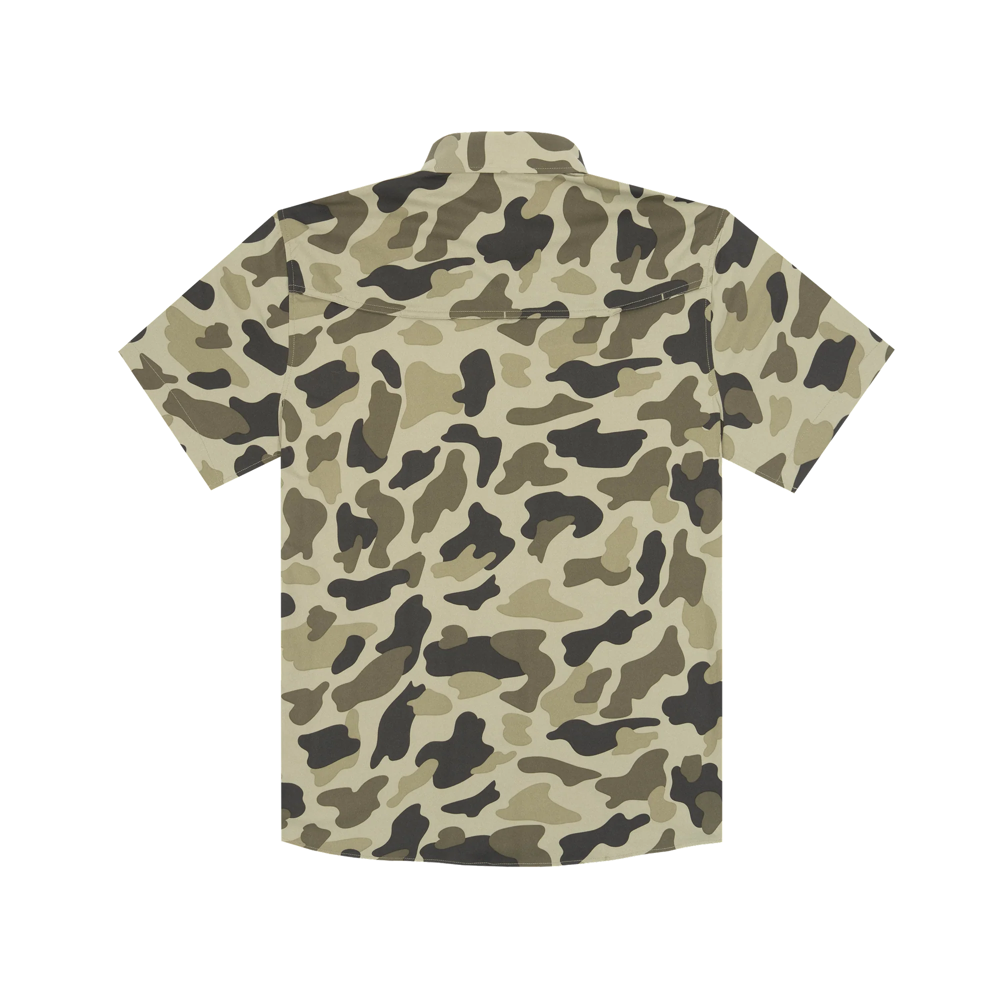Poncho Men's "The Cuernavaca" Short Sleeve Button Up Shirt 