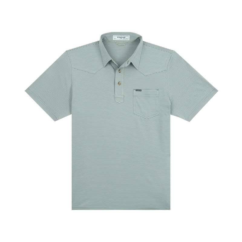 Men's Poncho "The Farm To Market" Short Sleeve Polo