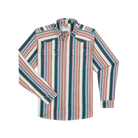 Men's Poncho Long Sleeve " The Frontman" Snap Shirt 