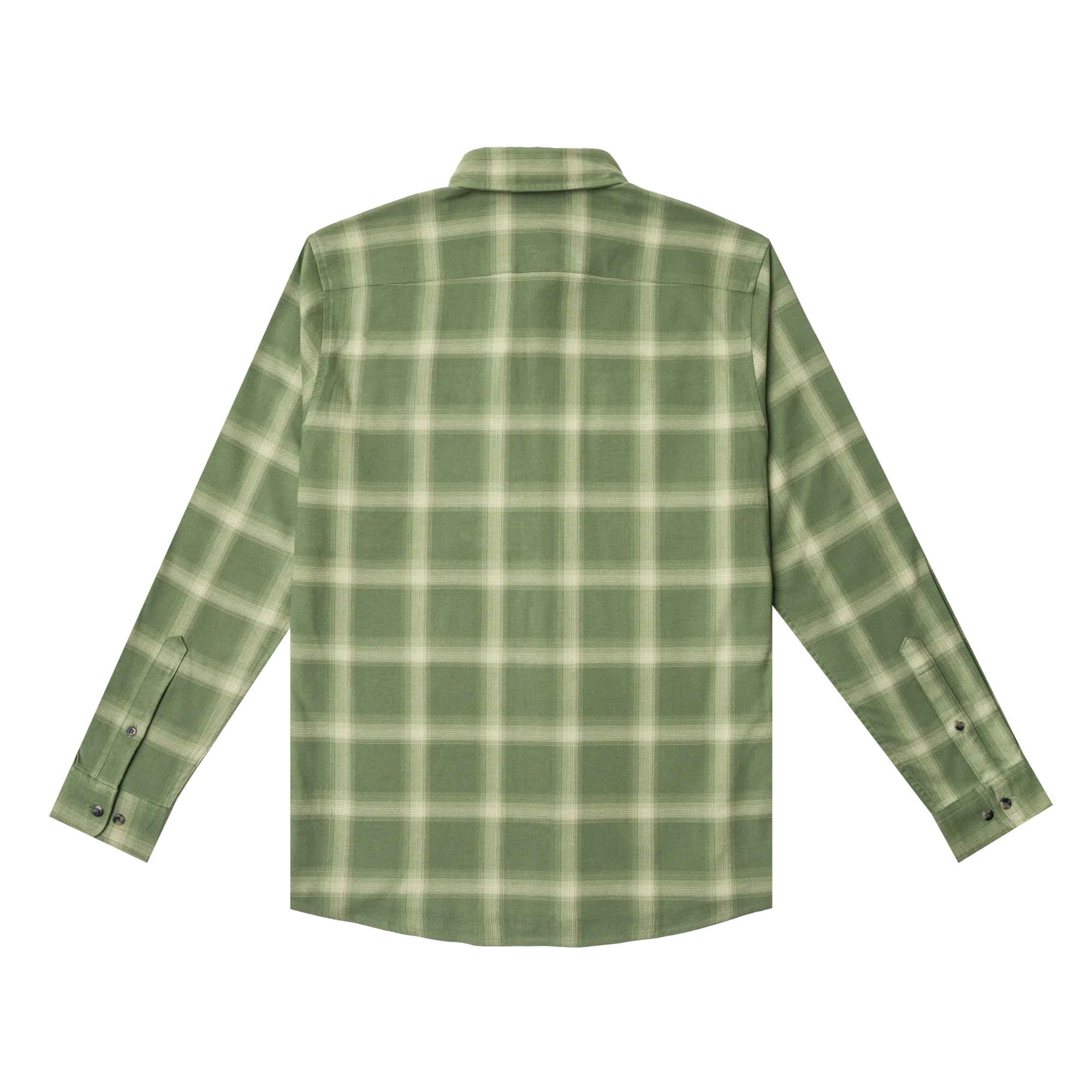 Men's Poncho Green "The Grand Junction" Long Sleeve  Button Up Shirt 