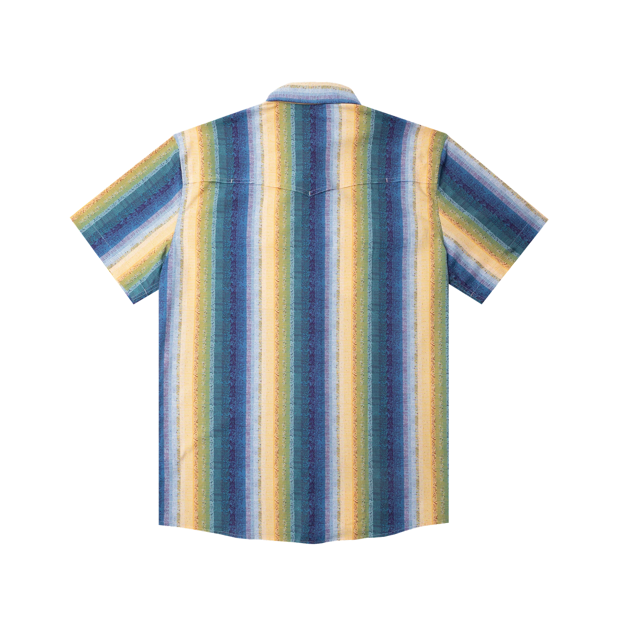 Men's Poncho The Gris Gris Short Sleeve Snap Shirt 