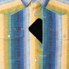 Men's Poncho The Gris Gris Short Sleeve Snap Shirt 