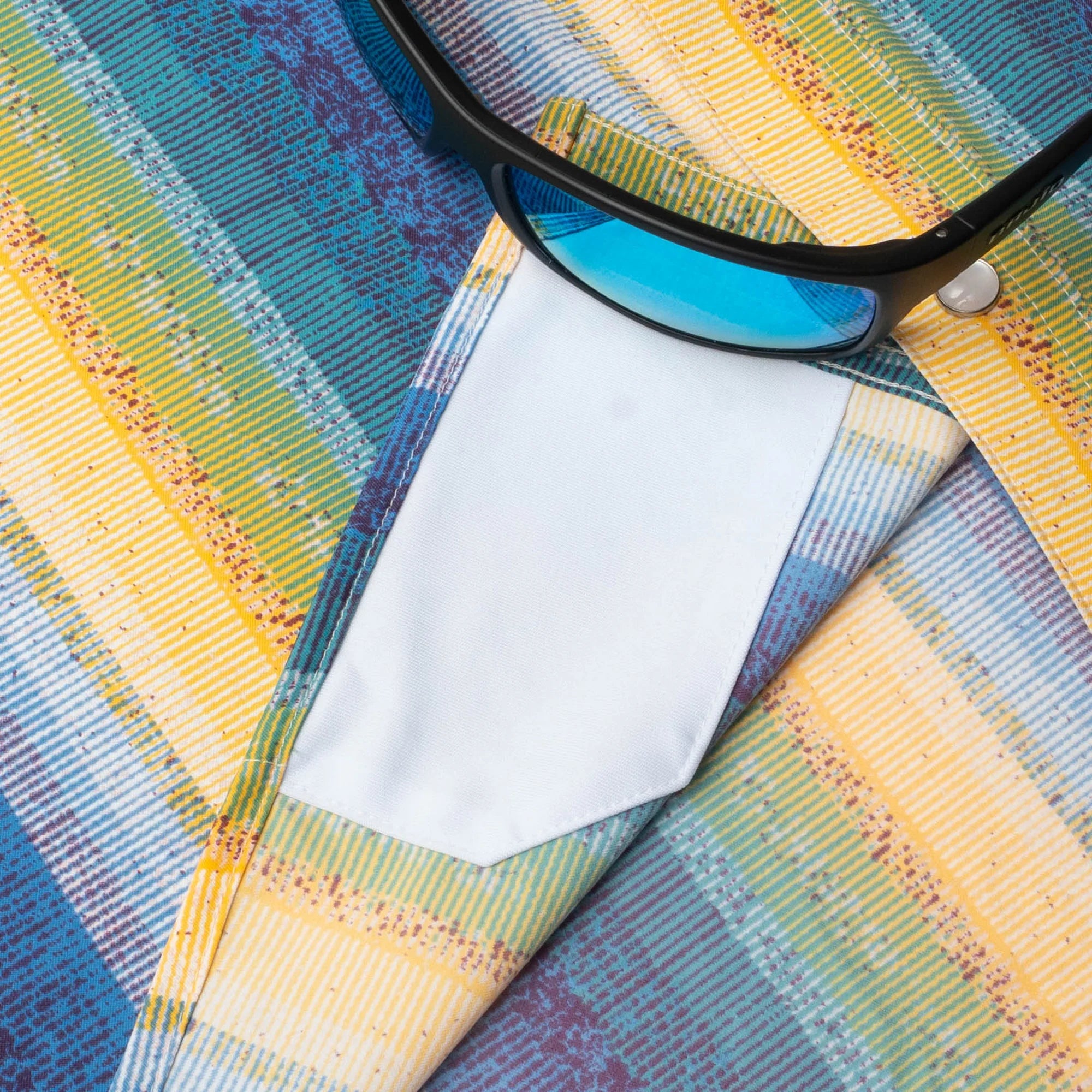 Men's Poncho The Gris Gris Short Sleeve Snap Shirt 