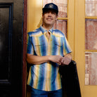 Men's Poncho The Gris Gris Short Sleeve Snap Shirt 