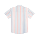 Men's Poncho "The Home Sweet Home" Striped Pearl Snap Shirt 