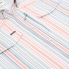 Men's Poncho "The Home Sweet Home" Striped Pearl Snap Shirt 