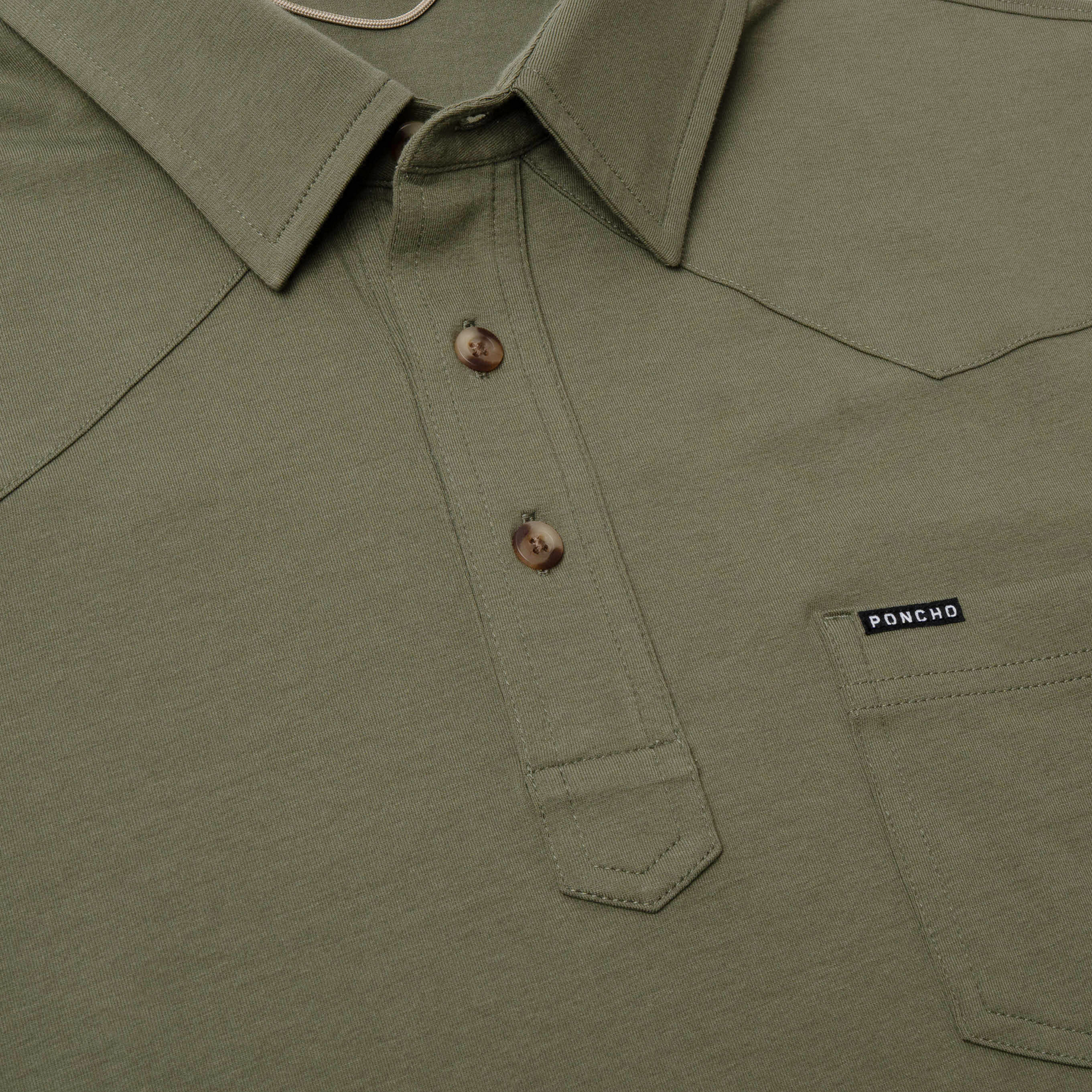 Men's Poncho "The Jalapeno Cream Cheese" Short Sleeve Polo 