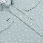 Men's Poncho Long Sleeve "The St.Helens" Pearl Snap Shirt 