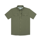 Poncho Men's The Roaring Fork Short Sleeve Button Up Shirt 