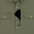 Poncho Men's The Roaring Fork Short Sleeve Button Up Shirt 