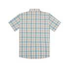 Poncho Men's Brown and Green Plaid "The Sandbar" Pearl Snap Shirt 