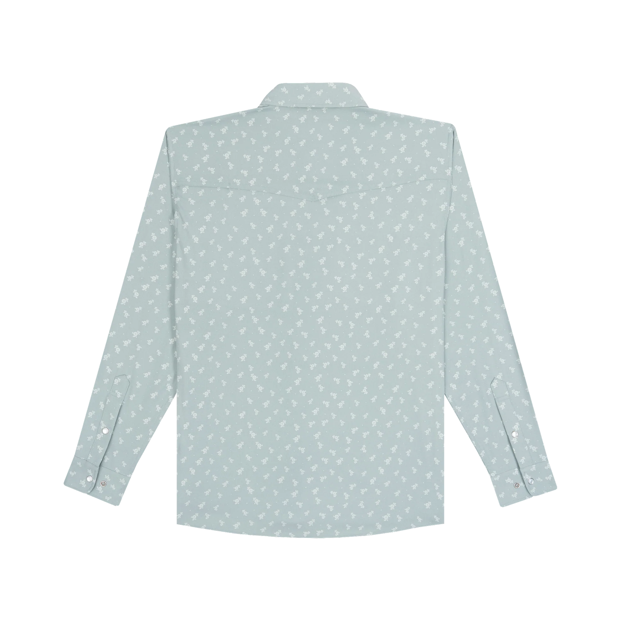 Men's Poncho Long Sleeve "The St.Helens" Pearl Snap Shirt 