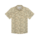 Men's Poncho Short Sleeve "The Swamp Donkey" Button Up Shirt 