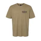 Poncho Men's Short Sleeve Tan Buck T-shirt 