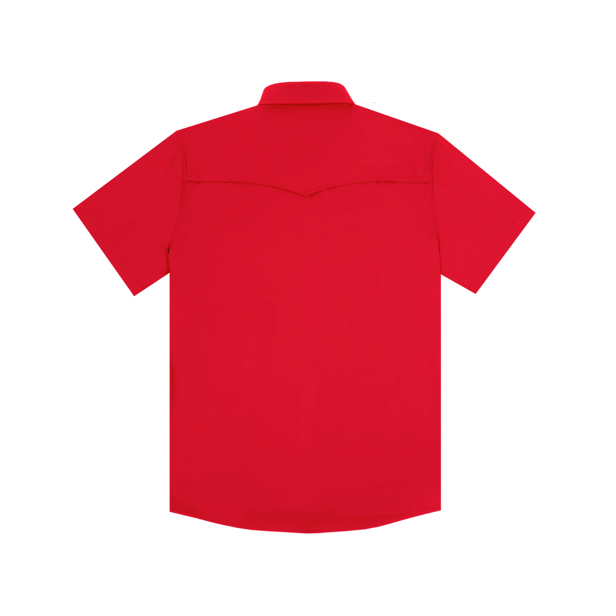 Poncho Men's Red "The Play Action" Pearl Snap Shirt 