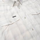 Men's Poncho The Whitefish White Plaid Short Sleeve Shirt 