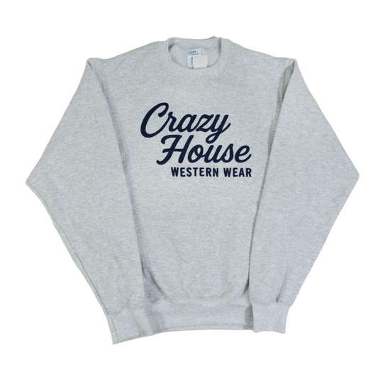 Crazy House Script Crewneck