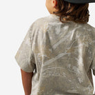 Burlebo Boy's Drifter Camo Vintage Washed Tee Y-VWT-DFTC