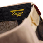 Seager Men's Tan/Cream Uncle Bill Hemp Snapback MHH26UNCLETAN