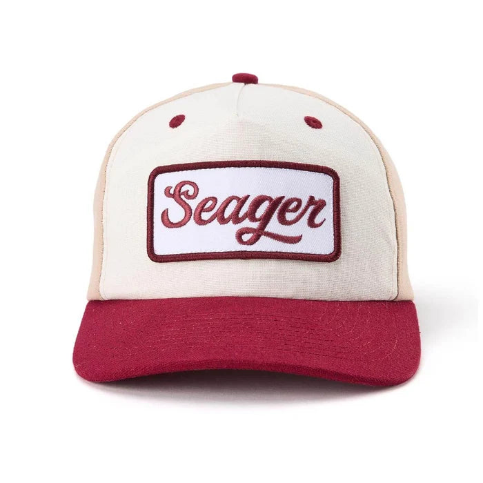 Seager Men's Tan/Cream Uncle Bill Hemp Snapback MHH26UNCLETAN