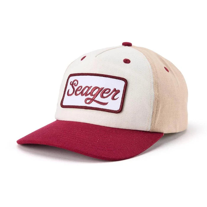 Seager Men's Tan/Cream Uncle Bill Hemp Snapback MHH26UNCLETAN