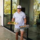 Men's Burlebo Performance Button Up - Grillmaster PBU-GRILL - Crazy House Western Wear