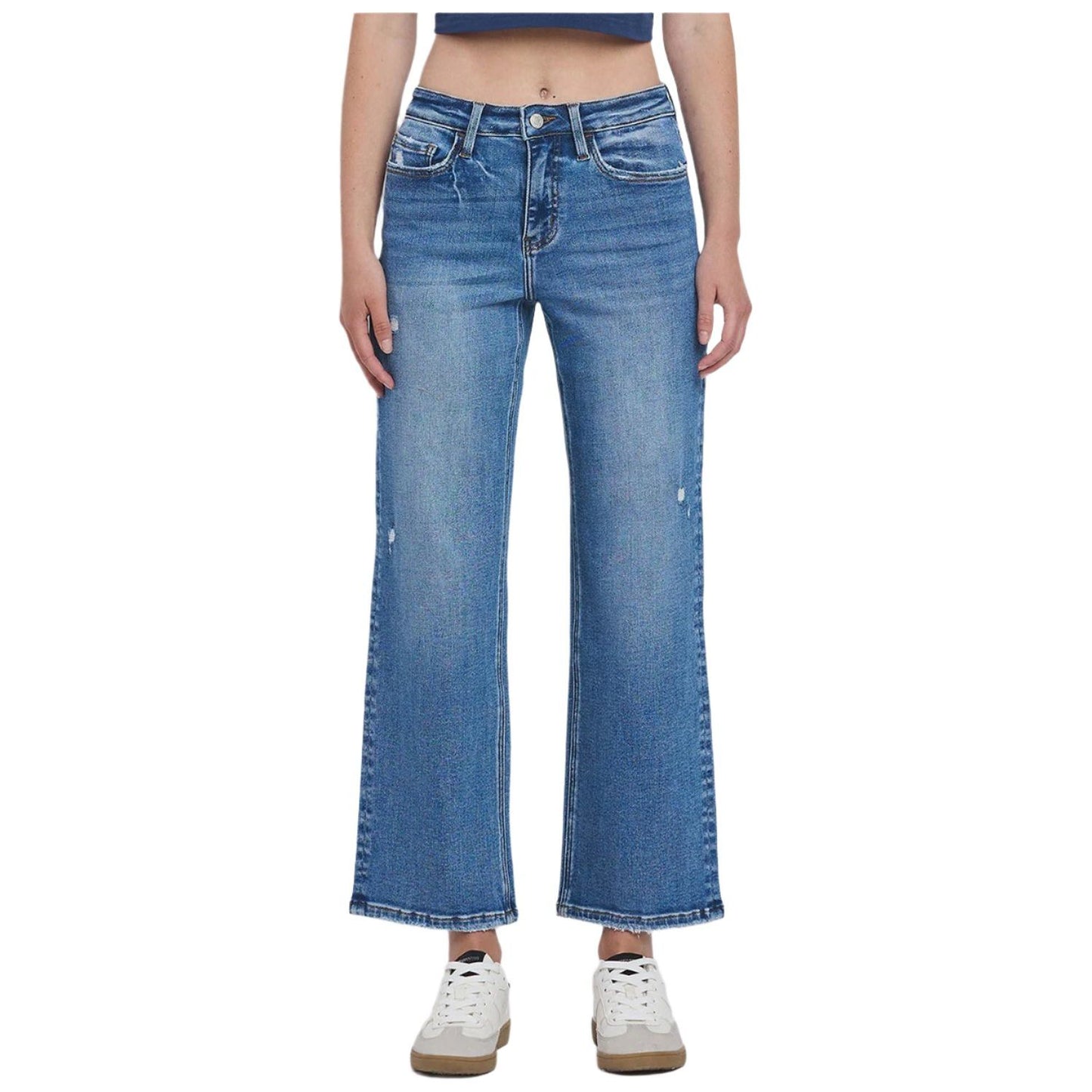 Vervet Aileeah High Rise Slim Wide Jean