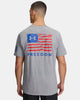 Under Armour Men's Gray Freedom Banner T-shirt 6004097-036