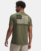 Under Armour Men's Green Freedom Banner T-shirt 6004097-390