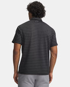 Under Armour Black Striped Matchplay Polo 6010980-001